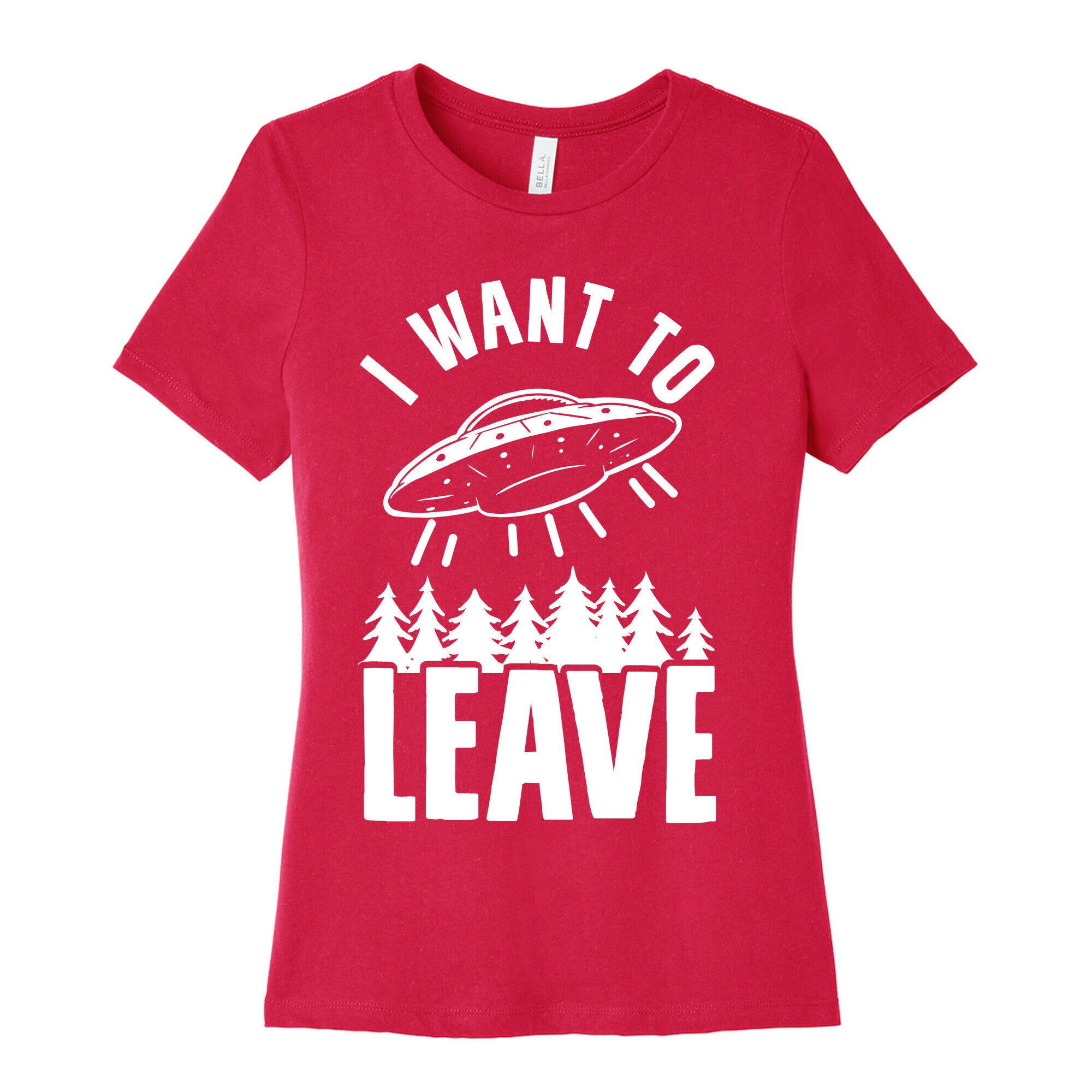 I Want To Leave Women's Cotton Tee